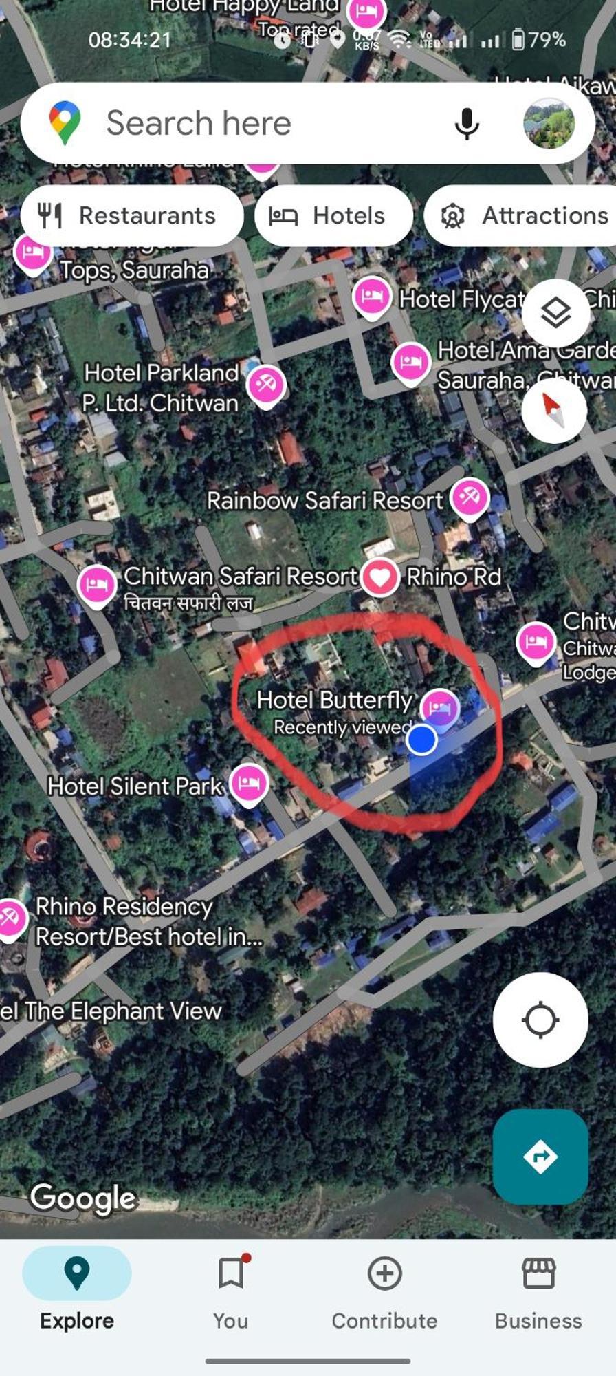 Hotel Butterfly - Peaceful Garden For Nature Lovers Sauraha Extérieur photo