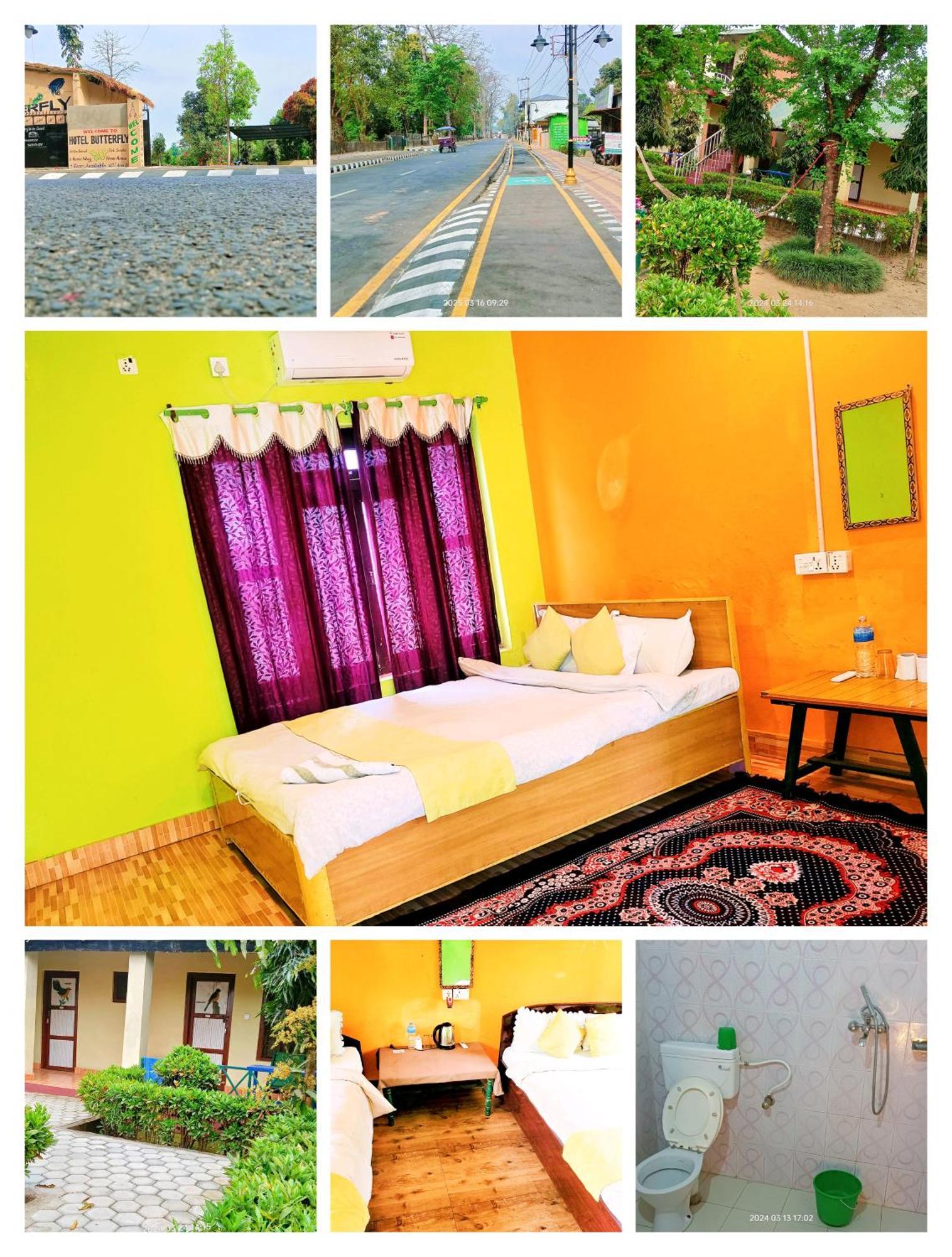 Hotel Butterfly - Peaceful Garden For Nature Lovers Sauraha Extérieur photo